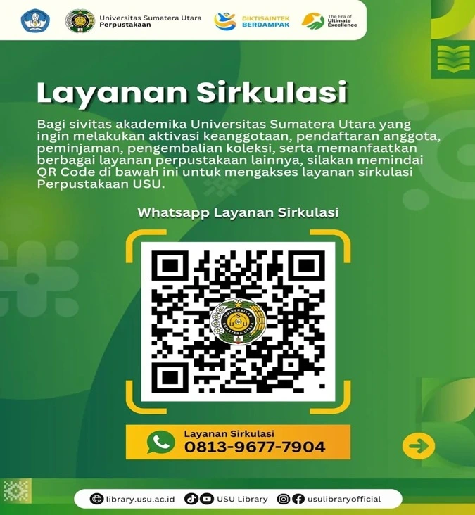 Layanan Sirkulasi di Perpustakaan Universitas Sumatera Utara